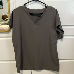 SHEIN v neck blouse